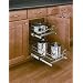 12 inch Double Pull-Out Chrome Wire Baskets
