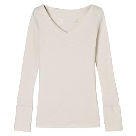 Moss BG LS Knit Top - Dog Bone