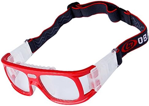 Etong Basketball Sports Glasses Football Perfect Personality Goggles (Red)