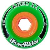 ABEC 11 FreeRides 66mm Longboard Wheels x4