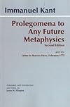 Prolegomena to Any Future Metaphysics That Will Be Able to Come Forward As Science With Kant's Letter to Marcus Herz, February 27, 1772 : The Paul car