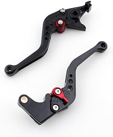 Areyoushop Short Brake Clutch Levers BMW F800s F800st 06-13 F800gs F650gs F800r Black