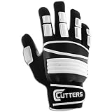 Cutters Reinforcer Lineman Glove - Men's ( sz. L, Black )