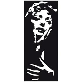 sticker Edith Piaf - 30 cm x 69 cm