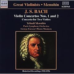 Bach: Violin Concertos Nos 1 & 2 [Recorded 1932-1936]