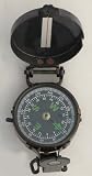 Lensatic Pocket Compass - Antique Finish - Military Style