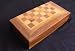 Backgammon & Chess Board Persian Sanandaji Walnut with Maple Inlay 2012
