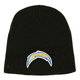 San Diego Chargers Black Knit Beanie