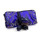 Outlet Item: Jojo's Silk Jewelry Roll - Blue