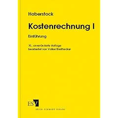 Kostenrechnung, Tl.1, Einf�hrung