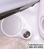 Q-Forms Kick Panel Enclosures 1998-2000 Dodge Durango and 2000 Dodge Dakota Tan
