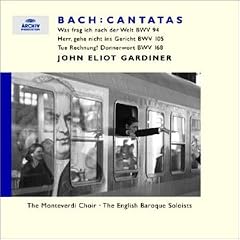 Bach Cantatas BWV 94 105 168 by Johann Sebastian Bach, John Eliot Gardiner, Daniel Taylor, English Baroque Soloists, and Katharine Fuge (Audio CD - 2000)