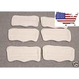 6 Microfiber Replacement Pads for Shark Steam Euro-Pro Mop