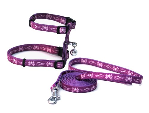 Hagen Catit Style Adjustable Harness and Leash Set, Small, Butterfly