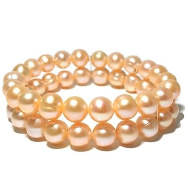 HinsonGayle Pink Double Strand 8-9mm Baroque Pearl Bracelet {Clearance Sale}