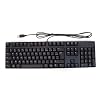 DELL USB Keyboard BLACK SLIM AZERTY FRENCH Layout, Dell P/Ns : M379H , T391F , N249F Brand NEW