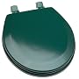 Bemis Mfg Green Enamel Toilet Seat 44EC-375