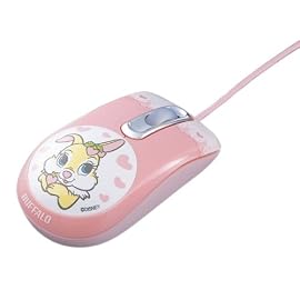 BUFFALO BOMU-DS-MB USBマウス ディズニーキャラクター ミスバニー