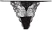 Calvin Klein Women's Calvin Klein Black Lace G-String