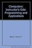 Computers : programming and applications