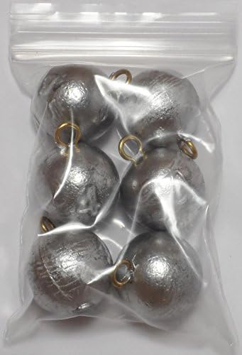 Master Metals 4 Ounce Cannonball Sinkers (6 Pack)