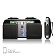 elago Slim Glide Genuine Leather Case III for Apple iPhone 4 with Clip
