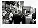 Malcolm X And Ralph Cooper by Klytus Smith - Fine Art Print / Poster - 24.00 x 18.00