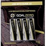 Goal Zero Elite Rechargable Aa Batteries 4 Pack Rechargeable Nickel Metal Hydride Popular New