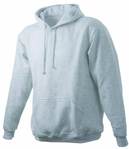James & Nicholson Herren Sweatshirt Hooded, greyheather, M, JN047 grehe Preisvergleich