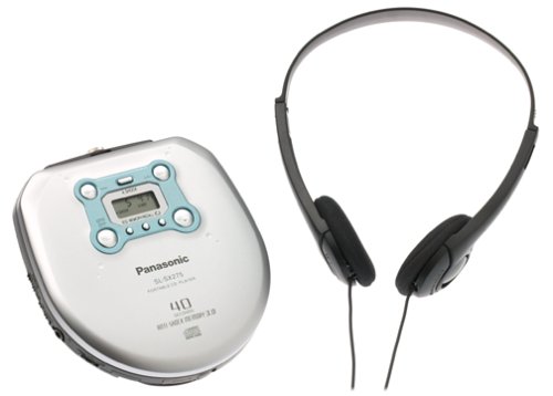 Panasonic SL SX275 Portable CD Player with 40 Second Anti Shock and Jogger Handgrip