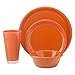 Melamine and Acrylic Tableware Collection - Persimmon