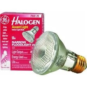 G E Lighting-Commercial #17868 GE 50W Halogen Flood Lamp