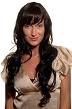 LATIN BEAUTY stunning WIG black LONG slightly curled (9204S Colour 2)