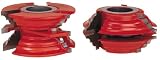 Freud UP273 Cove And Bead Profile Exterior Door Rail And Stile Shaper Cutter Set, 1-1/4 Bore