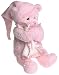 Plush Nighty Night Key Wind Motion Pink Bear 8