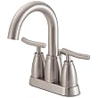 Danze D303254BN Sonora Two Handle Centerset Lavatory Faucet, Brushed Nickel