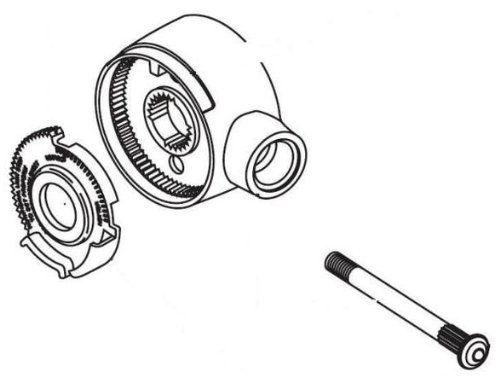 Delta Faucet RP32103 Single Lever Handle Kit for Delta 17 Series, Chrome