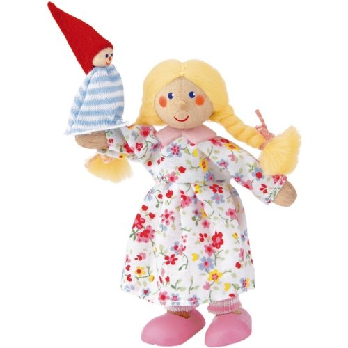 Imagen principal de Käthe Kruse 65561  - Flexión pequeña muñeca rubia [importado de Alemania]