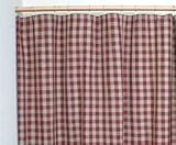 Curtain Swag York - Wine