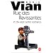 Rue des ravissantes, et dix-huit autres sc�narios cin�matographiques