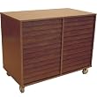 "Pure" Louvered Draw Cart By Ameriwood Furniture