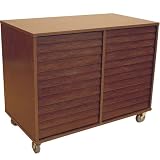"Pure" Louvered Draw Cart By Ameriwood Furniture