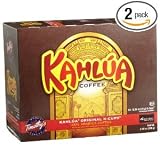 Kahlua Original Coffee, 18-Count K-Cups for Keurig Brewers (Pack of 2)