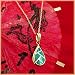  : 14K AUSTRALIAN OPAL TEARDROP PENDANT