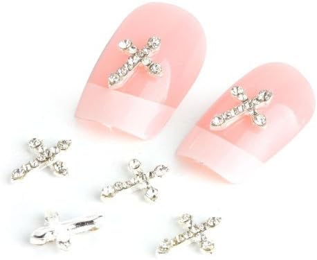 Nail Hall Mix Color-shaped 10pcs 3D Alloy Nail Art Slices Glitters DIY Decorations