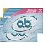 O.B. Tampons Regular with 20 Pads per pack (Pack of 2)
