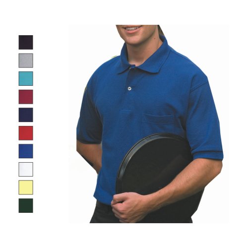 Click here to buy 24 7 60 40 Pique Polo with Pocket (331).