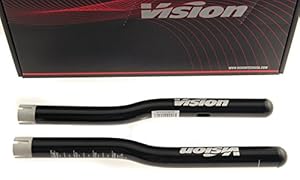FSA Vision F.A.S.T. Alloy R-Bend Aerobar Extensions 230-290mm TT/Tri Bike NEW