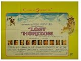 LOST HORIZON 1973 Peter Finch UK QUAD POSTER