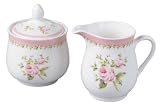 Ashdene Annie Bone China Sugar Bowl and Creamer in Gift Box
